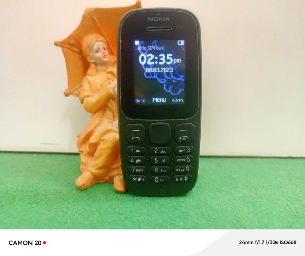 Nokia 105 Dual Sim Card Original Recondition Mobile Phone - Image 2