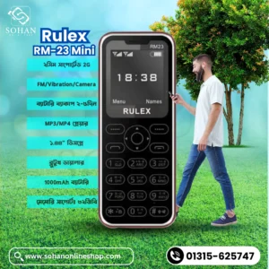 Rulex RM23 Mini Card Phone Price In Bangladesh