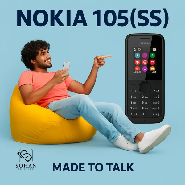 Nokia 105(SS) AI Poster Design with Model