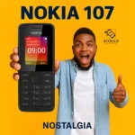 Nokia 107 AI Poster Design with Model