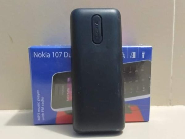 Nokia 107 Dual Sim Supported Original Recondition Mobile Phone - Image 3