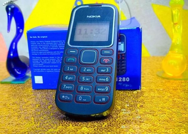 Nokia 1280 One Sim Supported Original Mobile Phone - Image 3