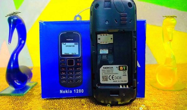 Nokia 1280 One Sim Supported Original Mobile Phone - Image 4