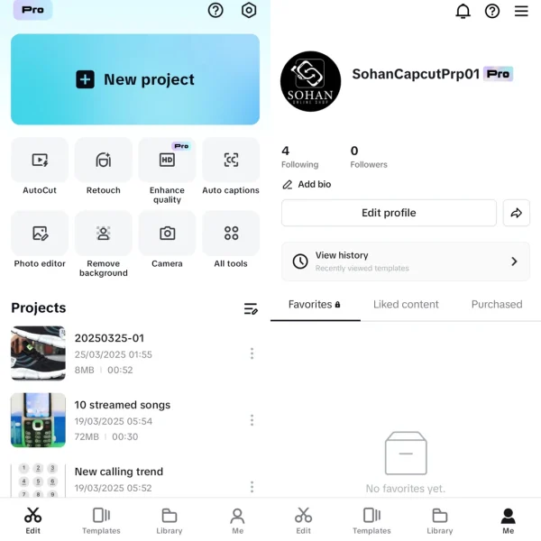 Capcut Pro Official Purchase