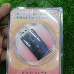 Mini USB 2.0 3D Virtual 480Mbps External 7.1 Channel Audio Sound Card Adapter- black - Image 3
