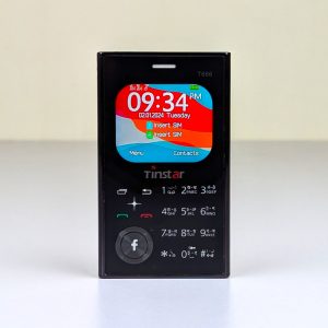 Tinstar T666 Price In Bangladesh | Dual sim supported Card phone Black color