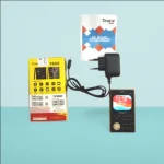 Tinstar T666 Price In Bangladesh | Dual sim supported Card phone Black color