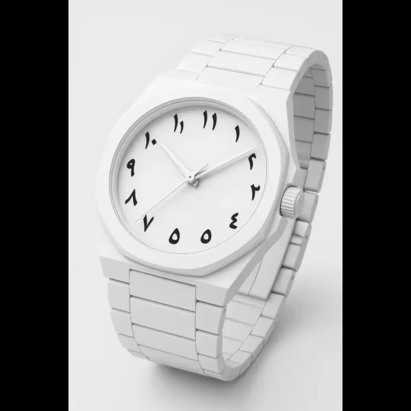 D1 Milano Arabic Watch Poly Carbon