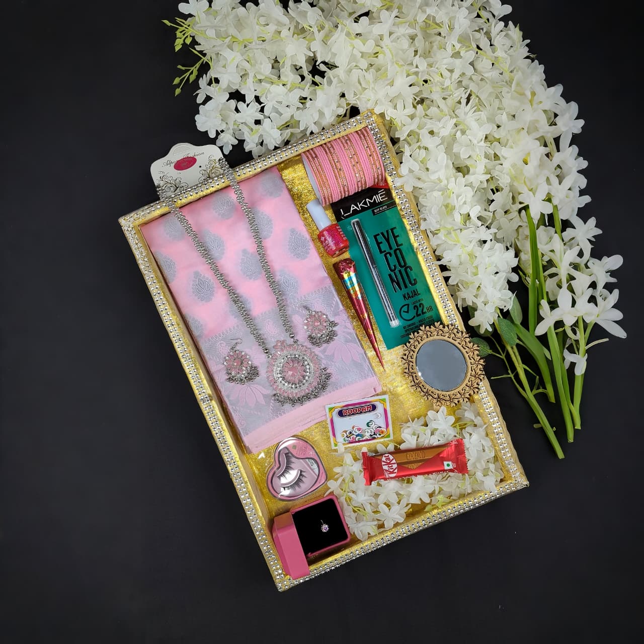 Premium Silk Katan Saree Combo Pack – Pink Premium Silk Katan Saree Combo Pack – Pink