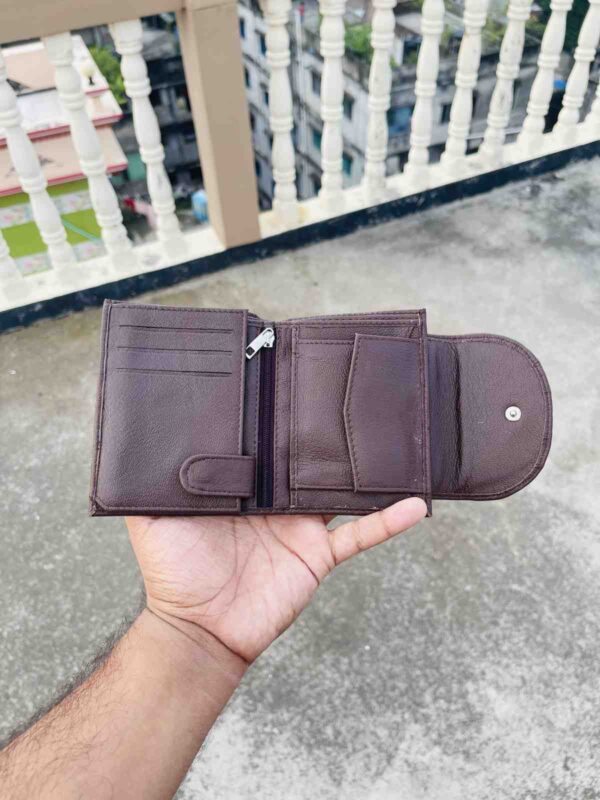 Leather Wallet Made With 100% Cow Leather - Image 4