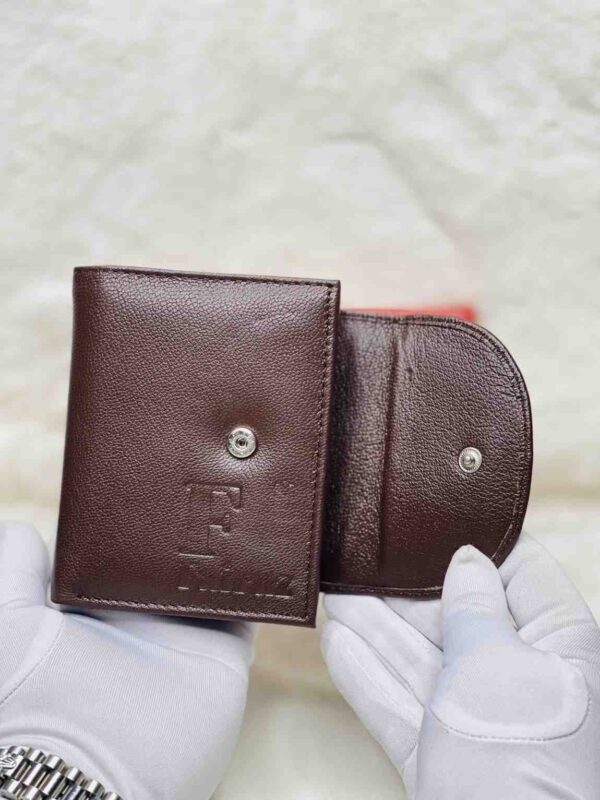 Leather Wallet Made With 100% Cow Leather - Image 5