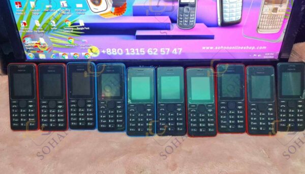 Nokia-108_20 Nokia 108 Dual Sim Supported Original Recondition Mobile Phone - Image 21