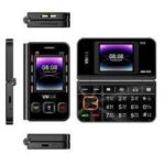 Vmax V72 Flip Dual Display Folding Phone | 2500mAh Battery | Dual SIM | HD Camera
