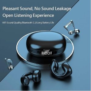 Painless Wear Ear-clip Earphones LY22 | Open Ear Bluetooth 5.3 HiFi Sound