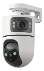 Smart v-380, Q9 home wi-fi color camera 2 lens 3 view , application 1080p endor wireless camera