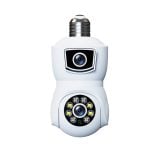 V380 E9 Dual Lens Bulb PTZ IP Camera