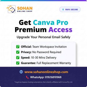 Buy Canva Pro Access at Best Price in BD | Sohan Online Shop