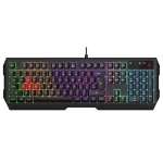 Bloody B135N Neon Gaming Keyboard – 1000Hz Report Rate, Water-Resistant & Screw-Enhanced Space-Bar