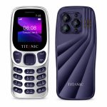 Titanic T35 Mini Feature Phone – 3000mAh Battery, Dual SIM & Box Speaker