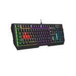 Bloody B135N Neon Gaming Keyboard – 1000Hz Report Rate, Water-Resistant & Screw-Enhanced Space-Bar