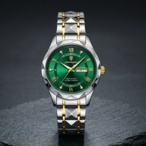 Poedagar Luxury Men's Watch (Water Resistant) - Sohan Online Shop