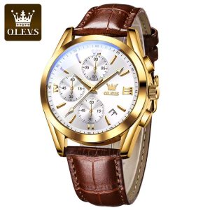 Fashionable Glass Quartz Analog Men's Watch - Sohan Online Shop