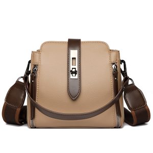 High-quality Messenger Bags For Women Luxury Crossbody Shoulder Bags Female(khaki) - Sohan Online Shop