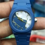 Arabic Dial Premium Marble Finish Ladies Watch with Butterfly Lock - Sohan Online Shop