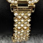 Luxury Golden Stone Studded Ladies Quartz Watch - Sohan Online Shop