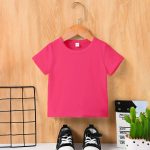 Kids Cotton T-Shirt – Soft T-Shirt for Children in Attractive Colors