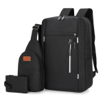 3 Pics Bag Combo Pack(Black) - Sohan Online Shop