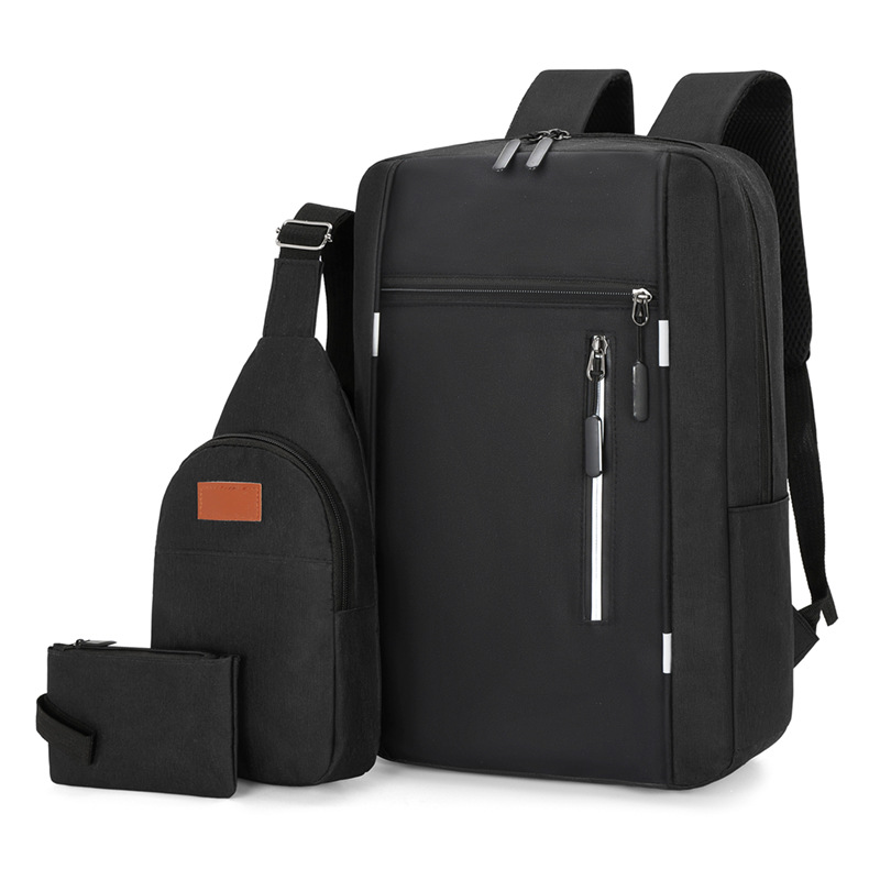3 Pics Bag Combo Pack(Black) - Sohan Online Shop