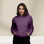 Ladies SnowSoft Hoodie Purple - Sohan Online Shop