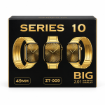 ZT-009 Series 10 Golden Edition Smartwatch (7-in-1 Combo) - Sohan Online Shop