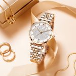 Trsoye Women's Two-Tone Chain Watch - Sohan Online Shop