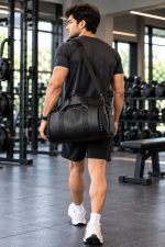 AeroMax Premium Travel Duffle Bag - Sleek Black - Sohan Online Shop