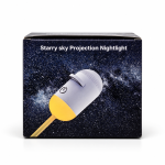 2-in-1 USB Mini Galaxy Star Projector & Bedside Night Light with 360° Flexible Design & 12 Interchangeable Disks - Sohan Online Shop