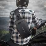 USB charging sport sling Anti-theft shoulder bag (Black) - Sohan Online Shop