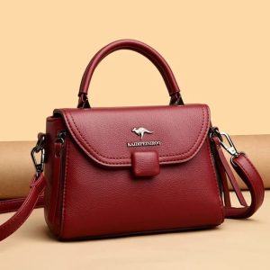 Luxury Designer Fashion High Quality Leather Kangaroo Handbag - Sohan Online Shop
