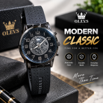 Olevs Men’s Skeleton Dial Sports Wristwatch - Sohan Online Shop