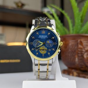 BINBOND B1236 Brand Fashion Tourbillon Dial Quartz Watches Men’s Luxury Stainless Steel - Sohan Online Shop