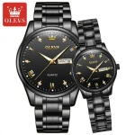 Olevs 5563 CHAIN WATCH –( Black ) For Women - Sohan Online Shop