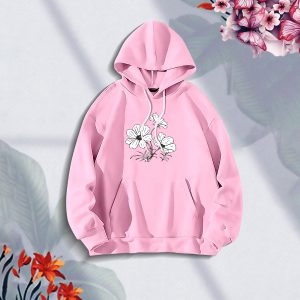Ladies Comfortable joba-Pink winter hoodie - Sohan Online Shop