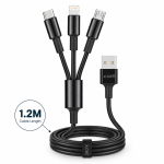 X.Cell High-Performance 3-in-1 Multi Charging Cable - Sohan Online Shop
