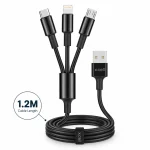 X.Cell High-Performance 3-in-1 Multi Charging Cable - Sohan Online Shop