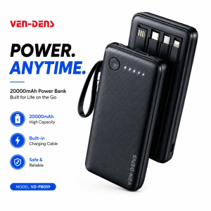 VEN-DENS VD-PB059 20000mAh Power Bank - Sohan Online Shop