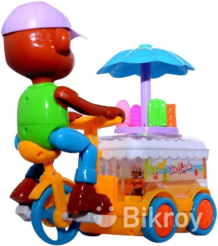 Bump and Go Monkey Ice Cream Toy for Kids – Musical Light Ice Cream Cart Toy Bump and Go Monkey Ice Cream Toy for Kids – Musical Light Ice Cream Cart Toy
