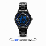 360° Rotating Car Wheel Rim Quartz Watch - Sohan Online Shop