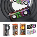 V8 Transparent Mechanical TWS Wireless Bluetooth Speaker - Sohan Online Shop
