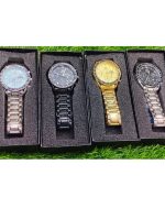 Butter Fly Lock OLEVS Watch for mens (stell chain paste dial ) - Sohan Online Shop